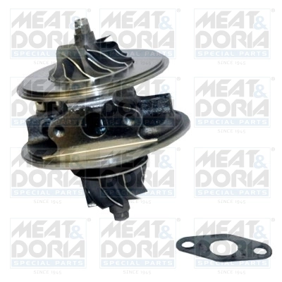 Core assembly, turbocharger